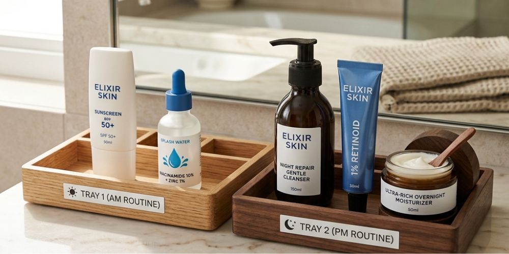 Morning vs Night Skincare